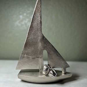 Silver Clip on earrings